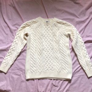 Cream Knit Sweater